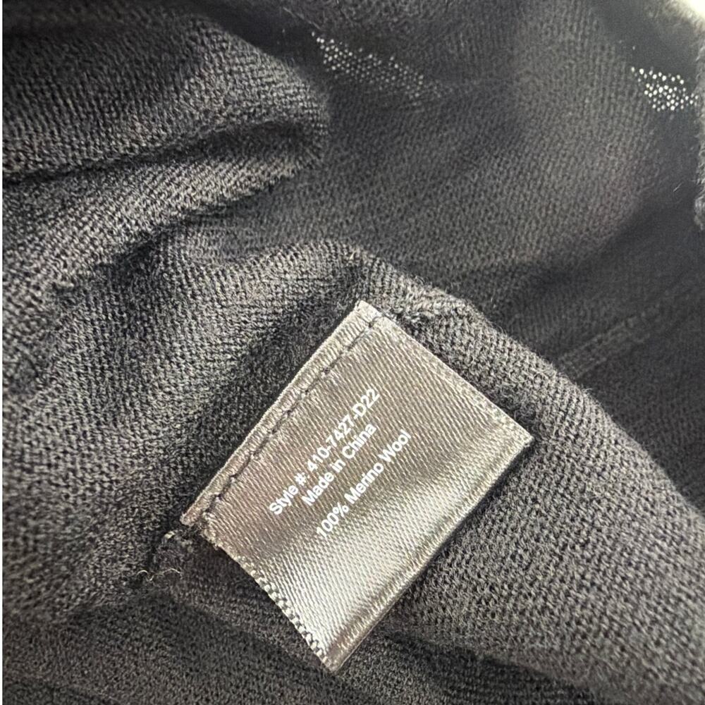 Jenni Kayne Women's Black Merino Tank Top Size M - Picture 7 of 10